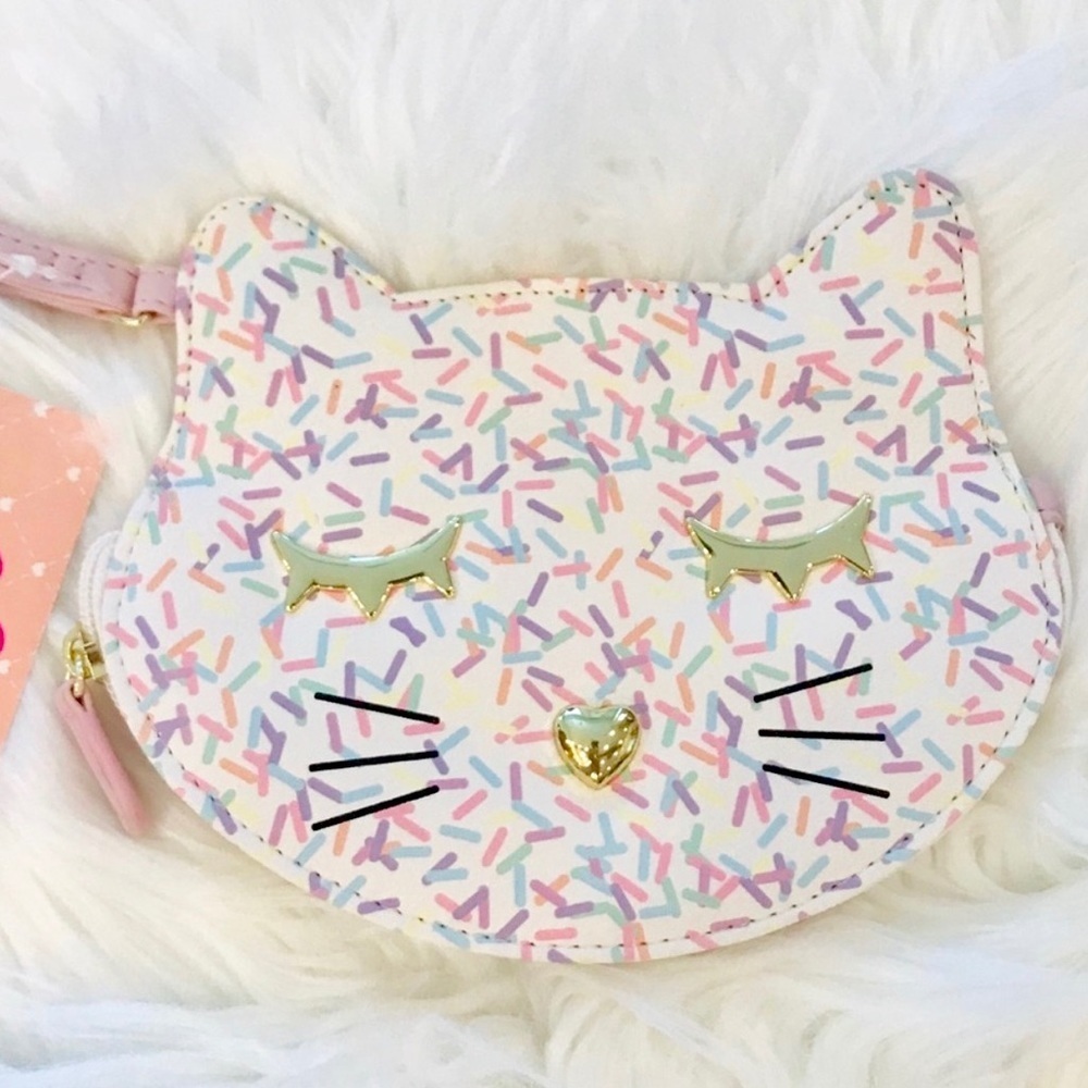 Betsey Johnson cat coin purse.